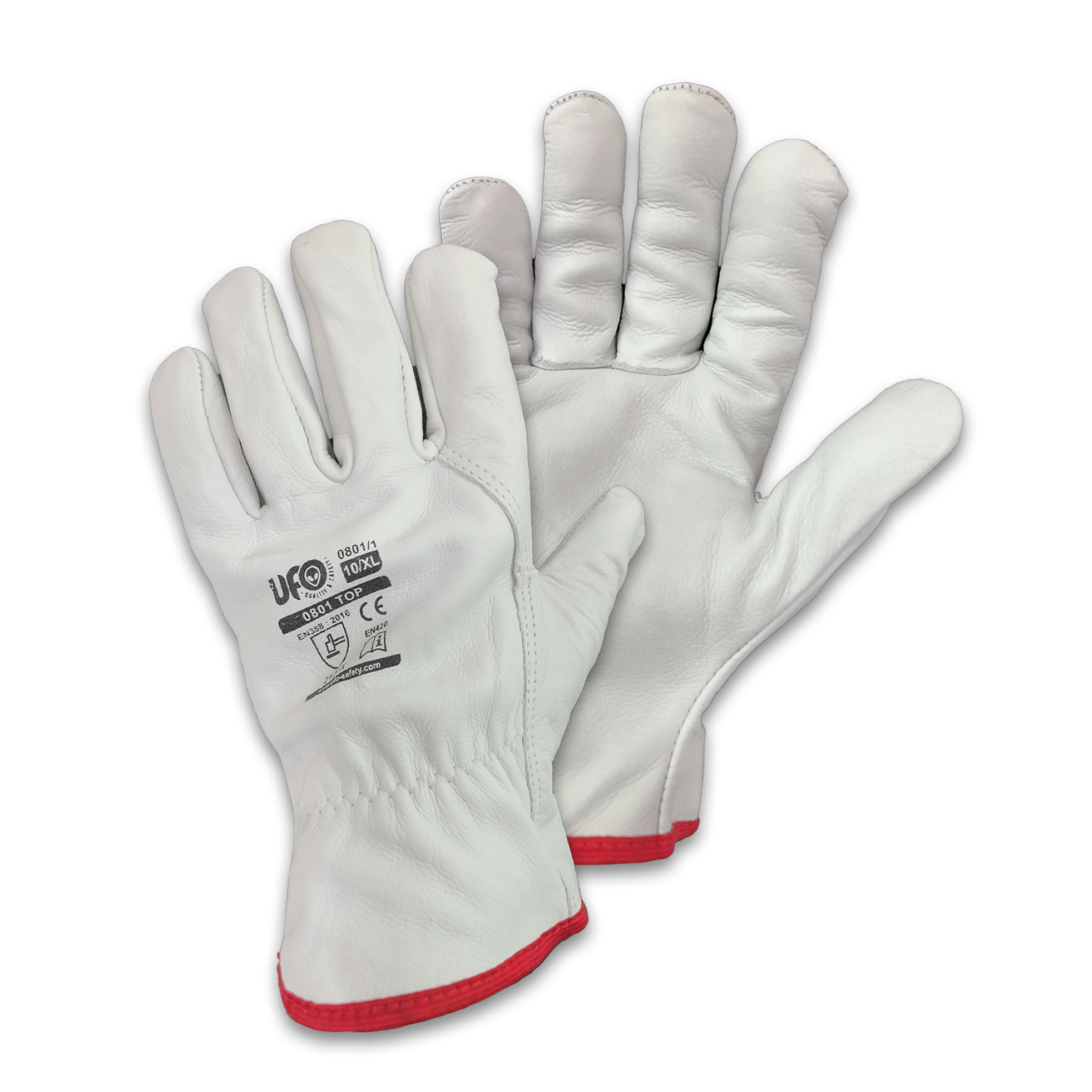 ufo handschuhe ARBEITSHANDSCHUHE AUS VOLLNARBENLEDER "A" OBERKANTE 01PAAR