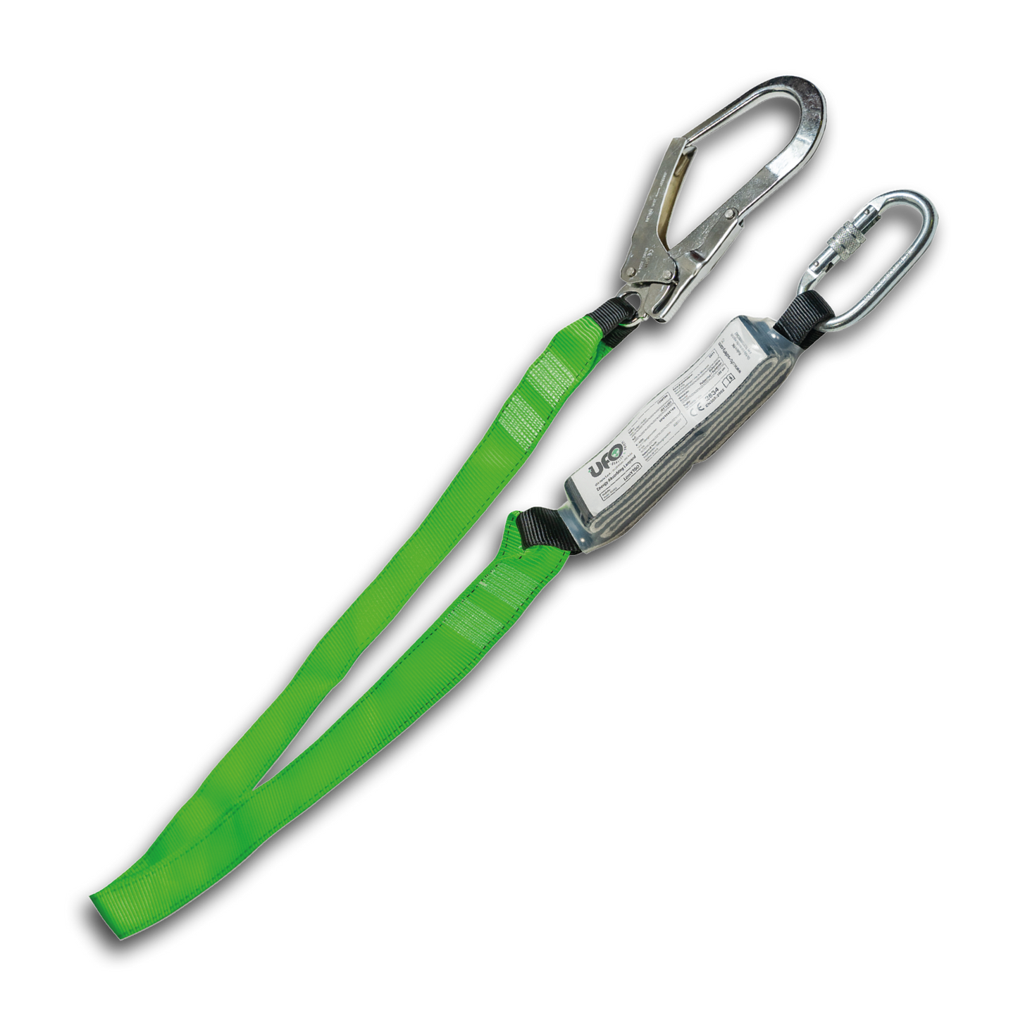 Fall Arrest Lanyard Complete with Energy Absorber and Carabiners | UFO