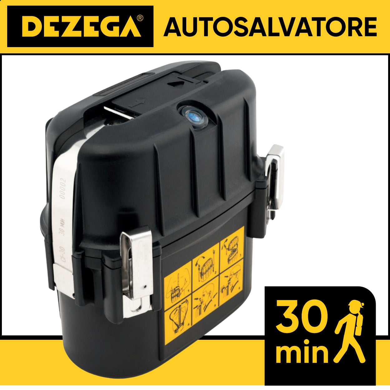 Dezega Self-Rescuer Escape Device CI30KS 30 min | UFO