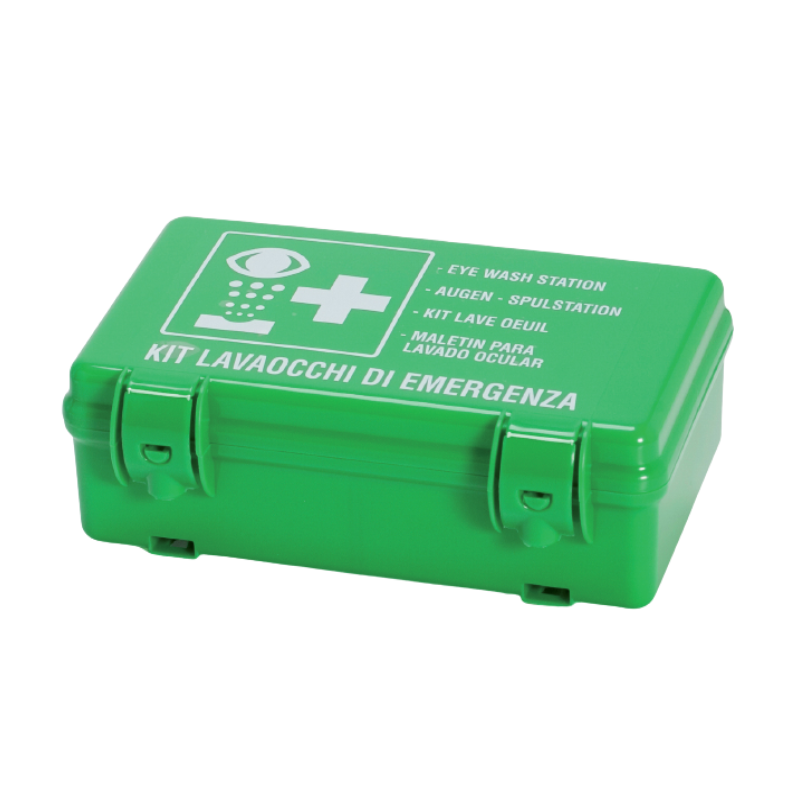 Complete emergency eyewash kit - complete with hanging case | UFO