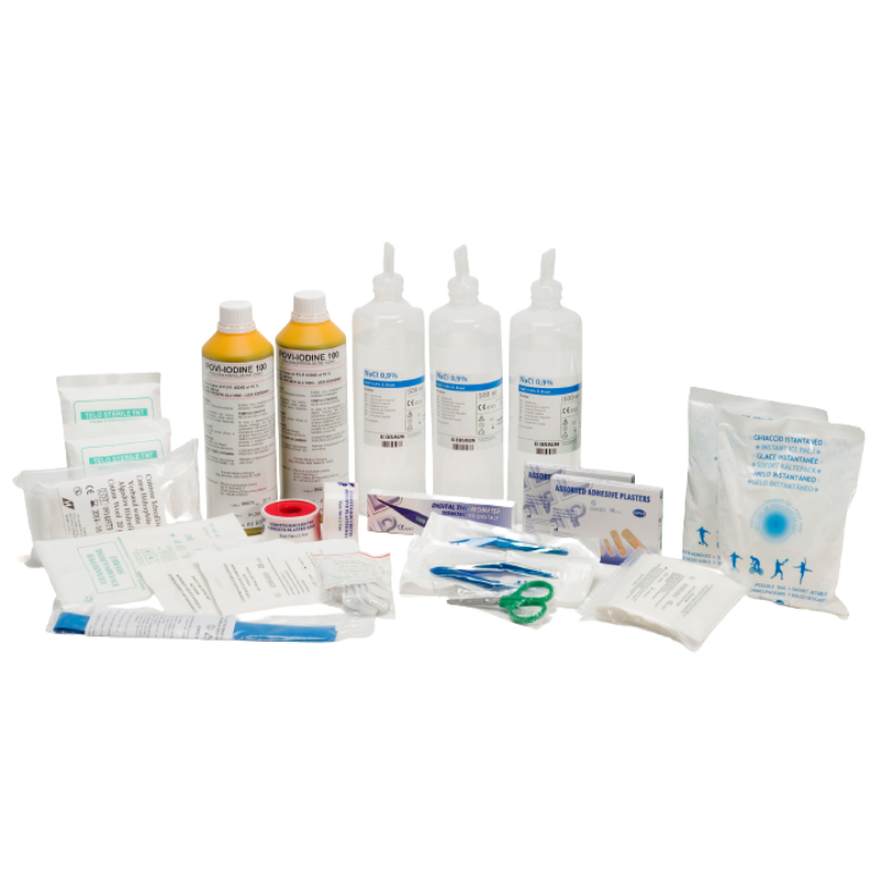 Replenishment First Aid Kit Attachment 1 Base Without Blood Pressure Monitor and Without Sphygmomanometer CAT. AB | UFO