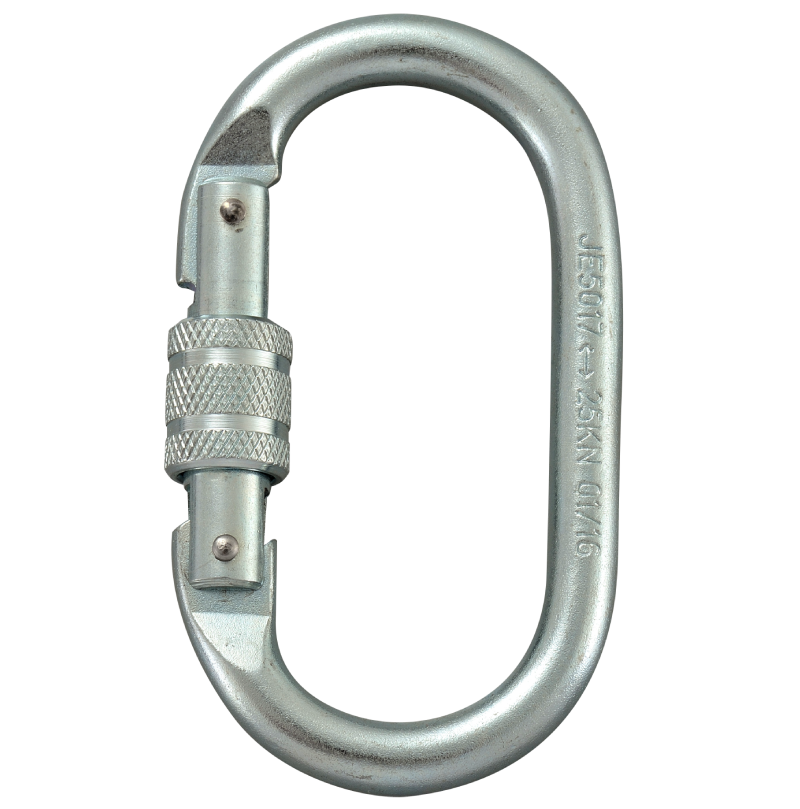 Moschettone Ovale Apertura in Acciaio 19 mm Ancoraggio Anticaduta | UFO