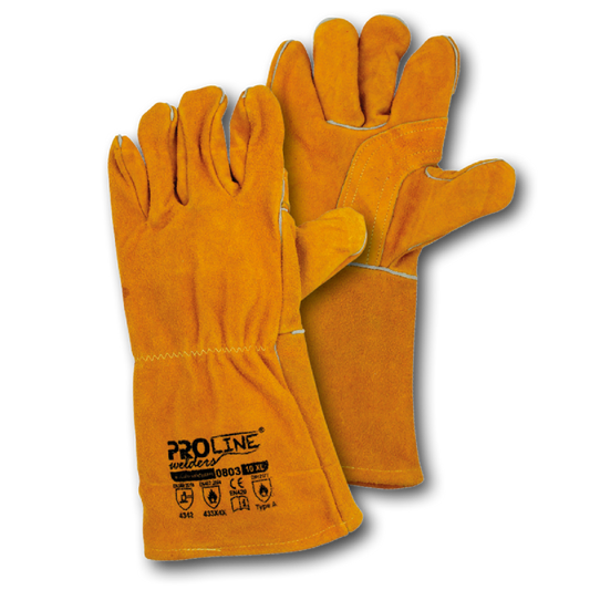 Leather Work Gloves for Welder with Kevlar stitching size 10 | PROLINE