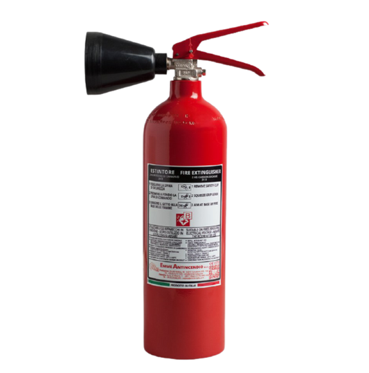 CO2 en3-7 Portable Fire Extinguisher 2kg | UFO 